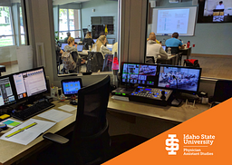  Idaho State University's PA program media booth located on the College of Idaho campus in Caldwell, Idaho